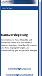 Mobile Screenshot of nano-produkt.de